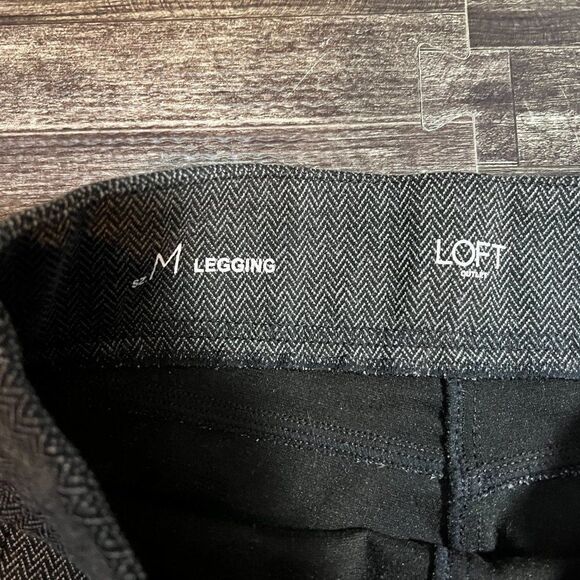 LOFT Women's Chevron Pattern Leggings - Picture 2 of 3